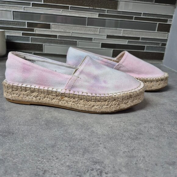 Splendid Tie Dye Slip On Espadrilles Shoes Size 8 - Picture 4 of 8